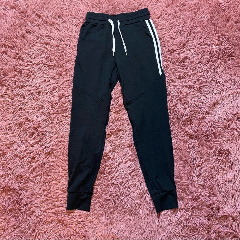 BuffBunny Stripe Joggers - Noir